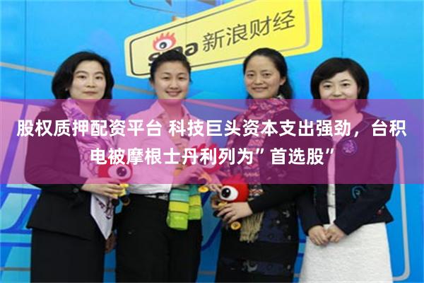 股权质押配资平台 科技巨头资本支出强劲，台积电被摩根士丹利列为”首选股”